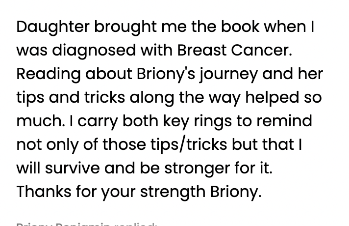 Little steps, Big Breaths Keyring